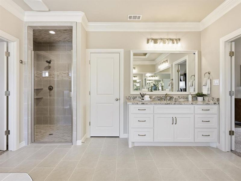 Furnished interior view inside a new home in , Granbury (Image 5).
