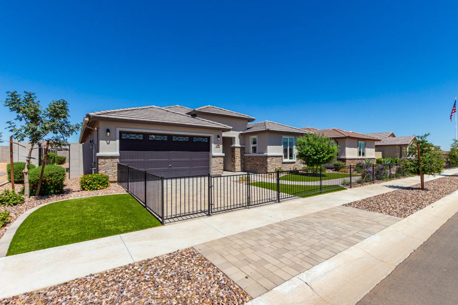 Representative exterior photo of a completed home built from the Plan 4413 by Scott Communities in The Views at Rancho Cabrillo, Peoria, AZ (Image 10).