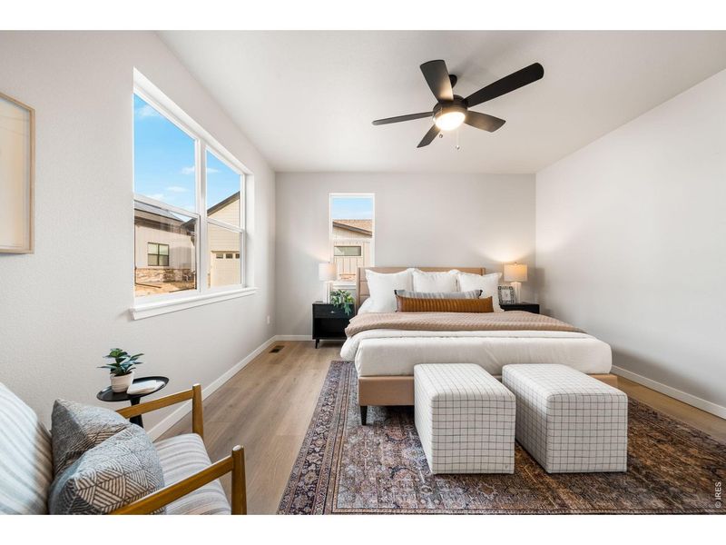 Furnished interior view inside a new home in , Fort Collins (Image 7).