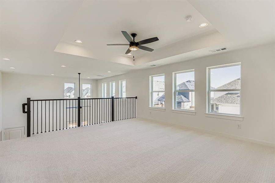 Spacious, unfurnished interior of a new home in Mosaic 40s, Prosper (Image 26).