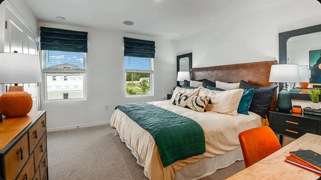 Furnished interior view inside a new home in Skye Ranch Community Group Page, Sarasota (Image 10). Furnished interior view inside a new home in Skye Ranch Community Group Page, Sarasota (Image 10).
