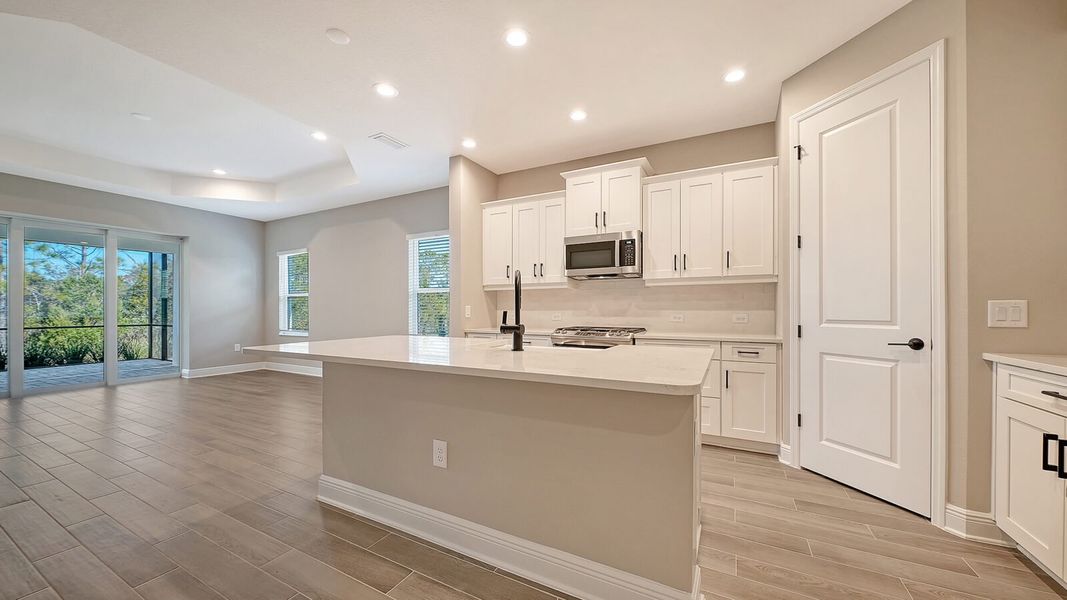 Furnished interior view inside a new home in Grand Palm, Venice (Image 9).