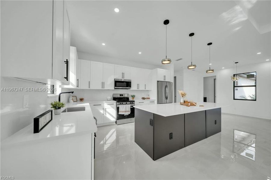Furnished interior view inside a new home in , Lehigh Acres (Image 30).