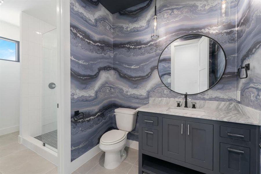 Furnished interior view inside a new home in The Resort on Eagle Mt. Lake, Fort Worth (Image 23). Furnished interior view inside a new home in The Resort on Eagle Mt. Lake, Fort Worth (Image 23).