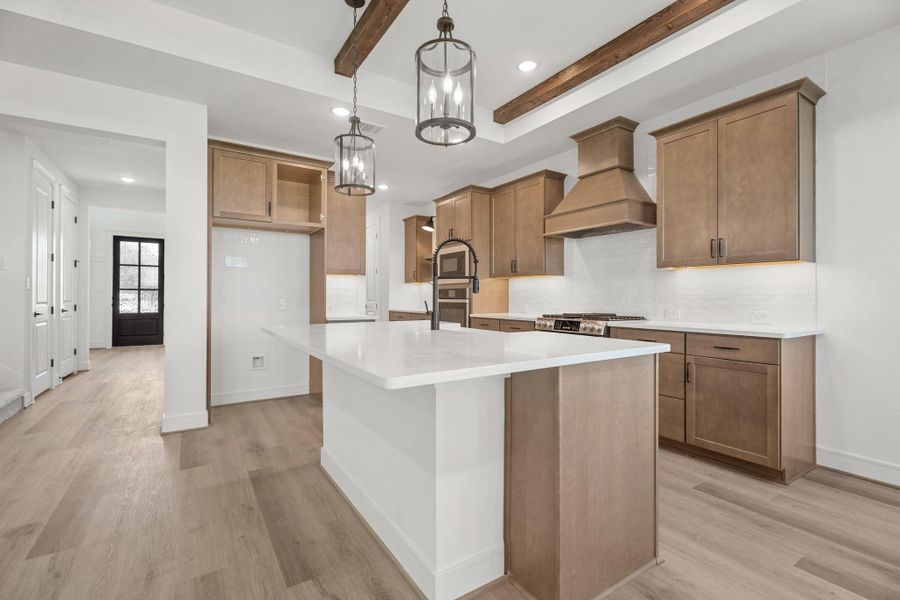 Furnished interior view inside a new home in Westland Ranch - 70' Homesites, League City (Image 13). Furnished interior view inside a new home in Westland Ranch - 70' Homesites, League City (Image 13).