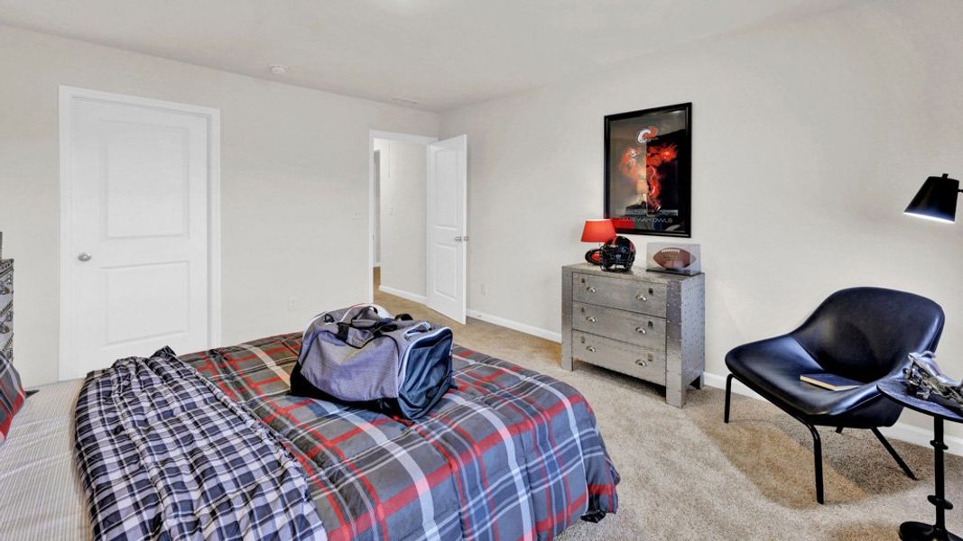 Furnished interior view inside a new home in Catlett Cove, Knoxville (Image 38).