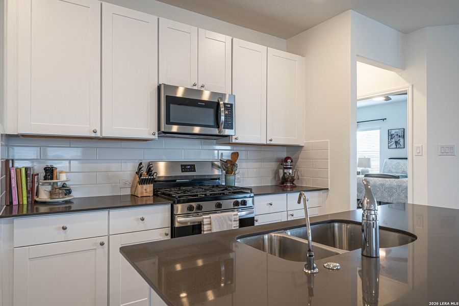 Furnished interior view inside a new home in Hidden Trails, Bulverde (Image 8).
