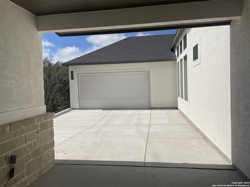 Exterior details and patio area of a home in Potranco Oaks, Castroville (Image 3). Exterior details and patio area of a home in Potranco Oaks, Castroville (Image 3).