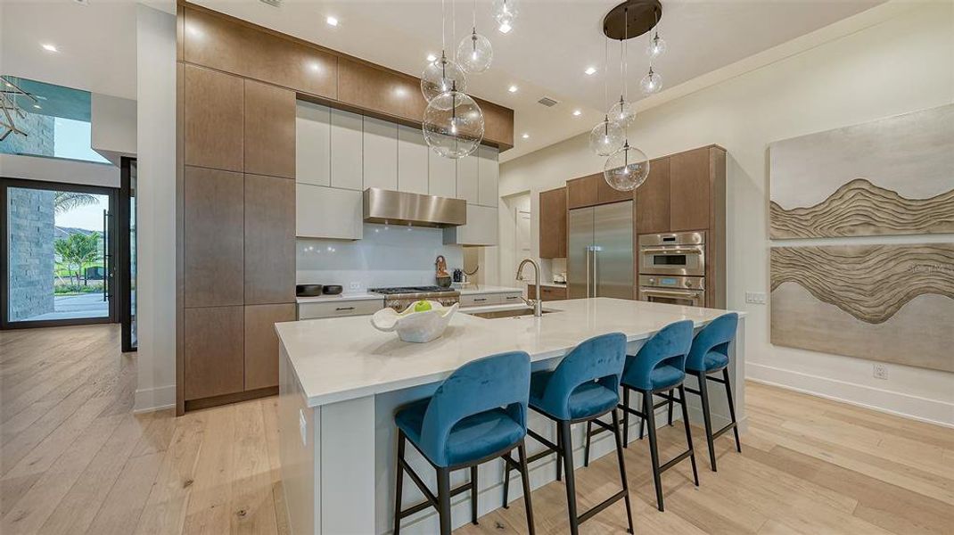 Furnished interior view inside a new home in Wild Blue at Waterside, Sarasota (Image 16).
