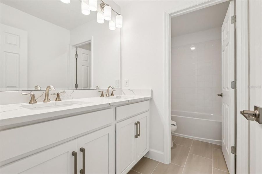 Furnished interior view inside a new home in Harrell Oaks, Orlando (Image 9).