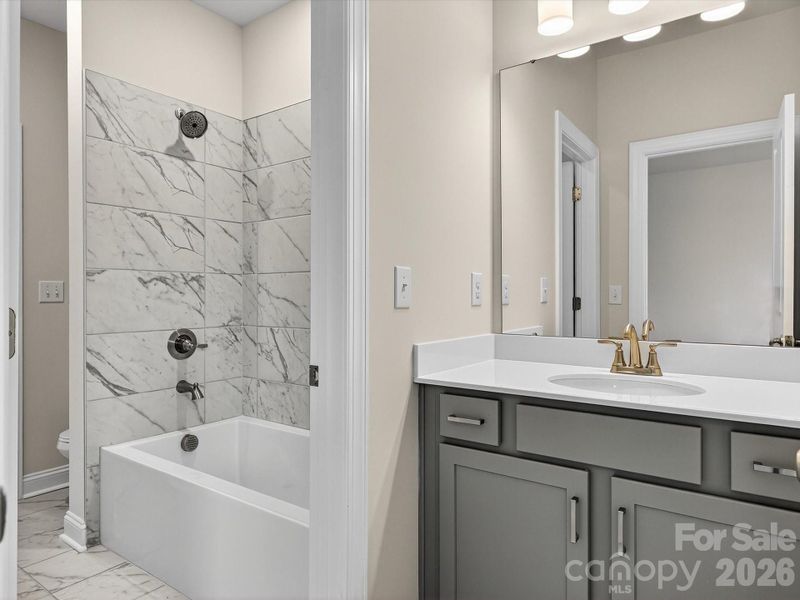 Furnished interior view inside a new home in North Creek Village, Huntersville (Image 15).