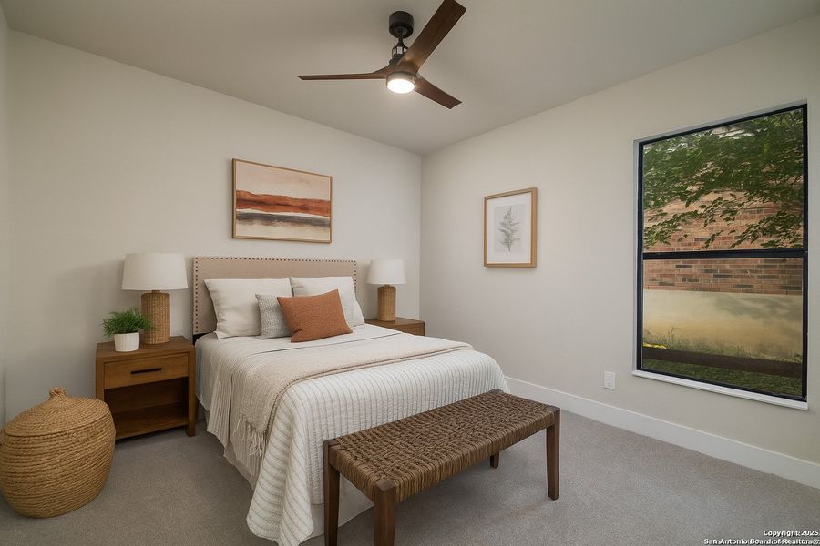 Furnished interior view inside a new home in , San Antonio (Image 20). Furnished interior view inside a new home in , San Antonio (Image 20).