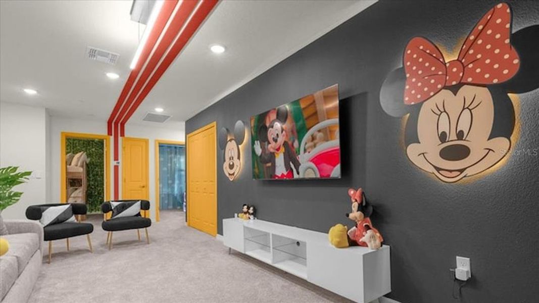 Furnished interior view inside a new home in , Clermont (Image 8).