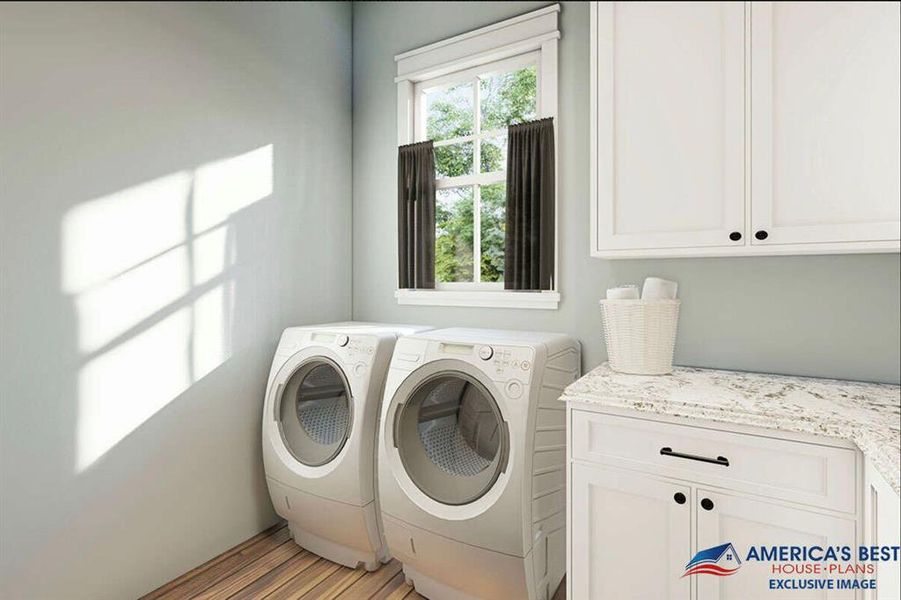 Furnished interior view inside a new home in , Weatherford (Image 8).