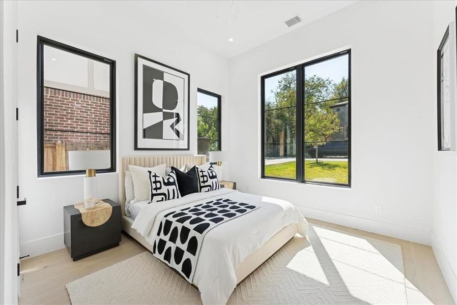 Furnished interior view inside a new home in , Dallas (Image 19). Furnished interior view inside a new home in , Dallas (Image 19).