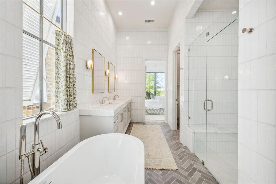 Furnished interior view inside a new home in , Malakoff (Image 27). Furnished interior view inside a new home in , Malakoff (Image 27).