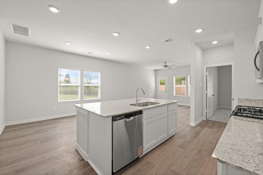 Furnished interior view inside a new home in The Villages at Westpointe, Dayton (Image 7).