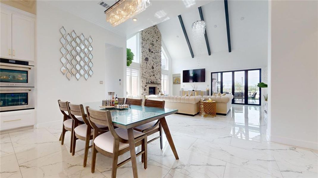 Furnished interior view inside a new home in , Wylie (Image 6).