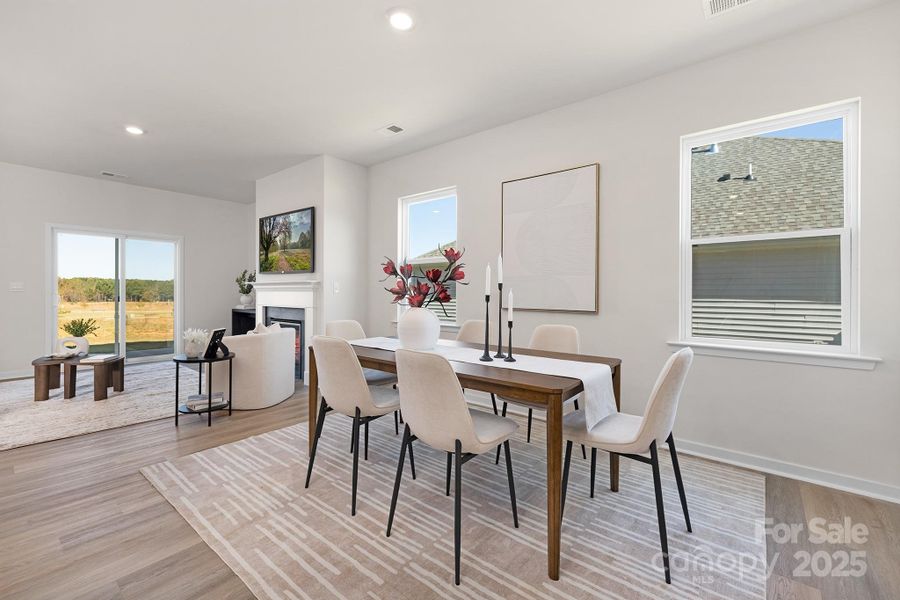 Furnished interior view inside a new home in Silverstein, Salisbury (Image 17).