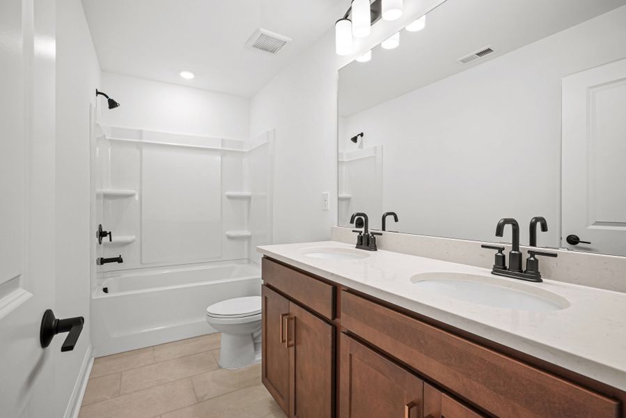 Furnished interior view inside a new home in Elmbrook, Indian Trail (Image 19). Furnished interior view inside a new home in Elmbrook, Indian Trail (Image 19).