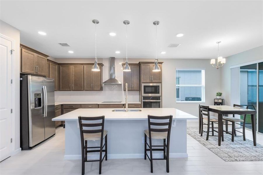 Furnished interior view inside a new home in Eden at Crossprairie, St. Cloud (Image 10).