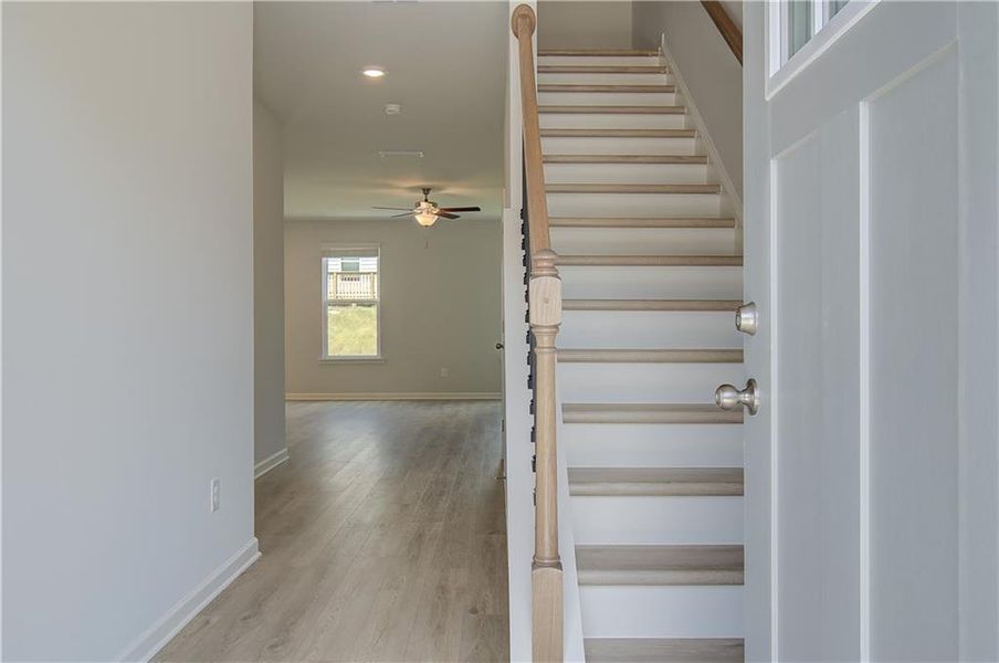 Spacious, unfurnished interior of a new home in Enclave at Evergreen, Fairburn (Image 18). Spacious, unfurnished interior of a new home in Enclave at Evergreen, Fairburn (Image 18).