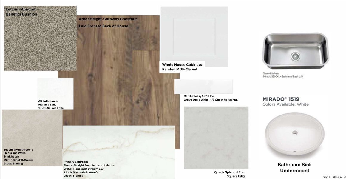 Sample of building materials used in homes in Summerlin, San Antonio (Image 4). Sample of building materials used in homes in Summerlin, San Antonio (Image 4).