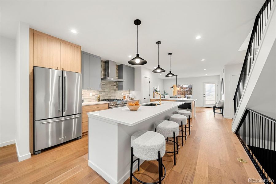 Furnished interior view inside a new home in , Denver (Image 36). Furnished interior view inside a new home in , Denver (Image 36).