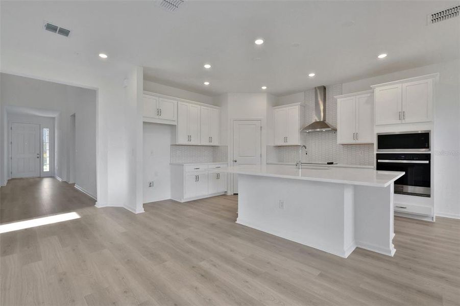 Furnished interior view inside a new home in Crossroads at Kelly Park, Apopka (Image 10). Furnished interior view inside a new home in Crossroads at Kelly Park, Apopka (Image 10).