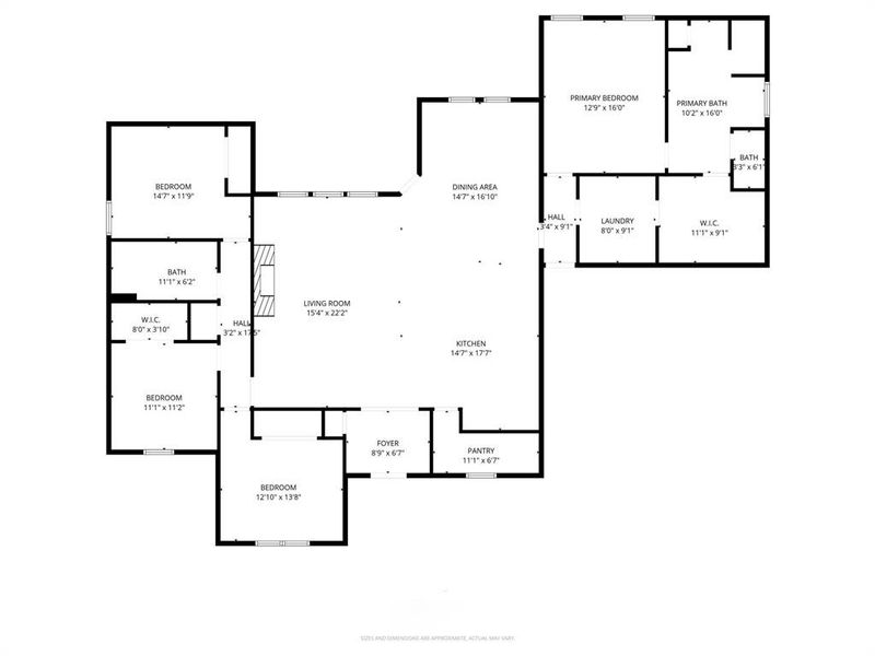 2D floor plan layout of this home in , Azle, TX (Image 5).