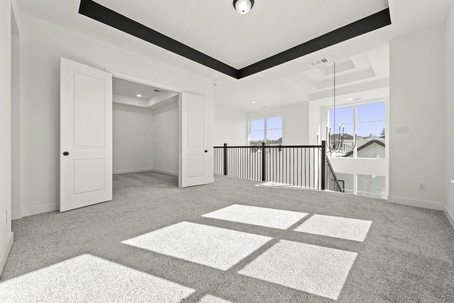 Representative unfurnished interior of a home built from the The St. Helena by Westin Homes in Kresston, Montgomery (Image 16).