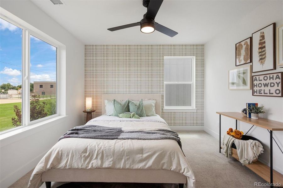 Furnished interior view inside a new home in , Wheat Ridge (Image 34).
