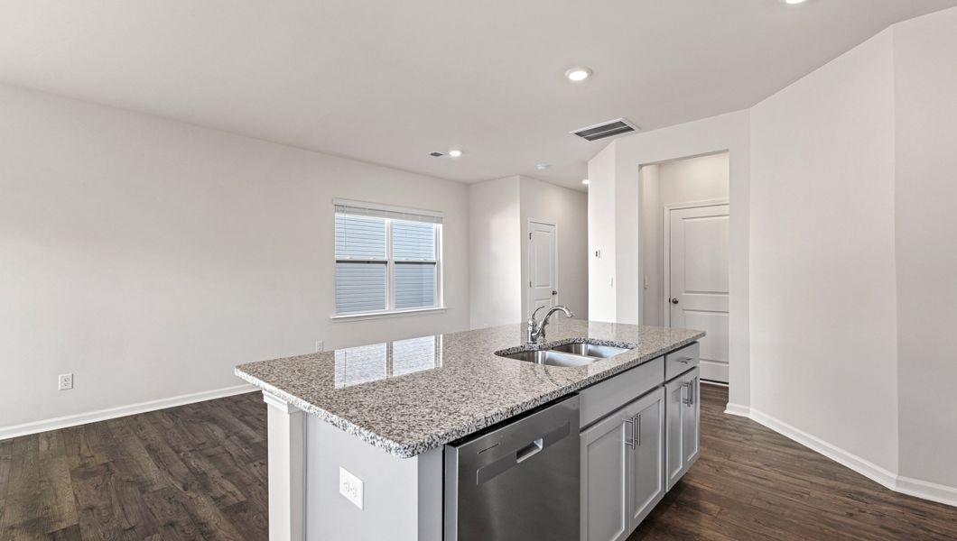 Furnished interior view inside a new home in Tanglewood Townes, Greenville (Image 9).