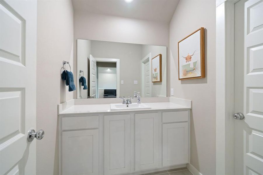 Furnished interior view inside a new home in Eastridge, McKinney (Image 22). Furnished interior view inside a new home in Eastridge, McKinney (Image 22).