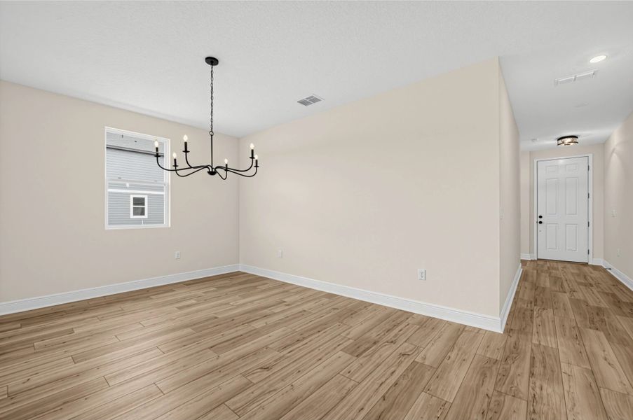 Spacious, unfurnished interior of a new home in Trailside, Mount Dora (Image 17). Spacious, unfurnished interior of a new home in Trailside, Mount Dora (Image 17).