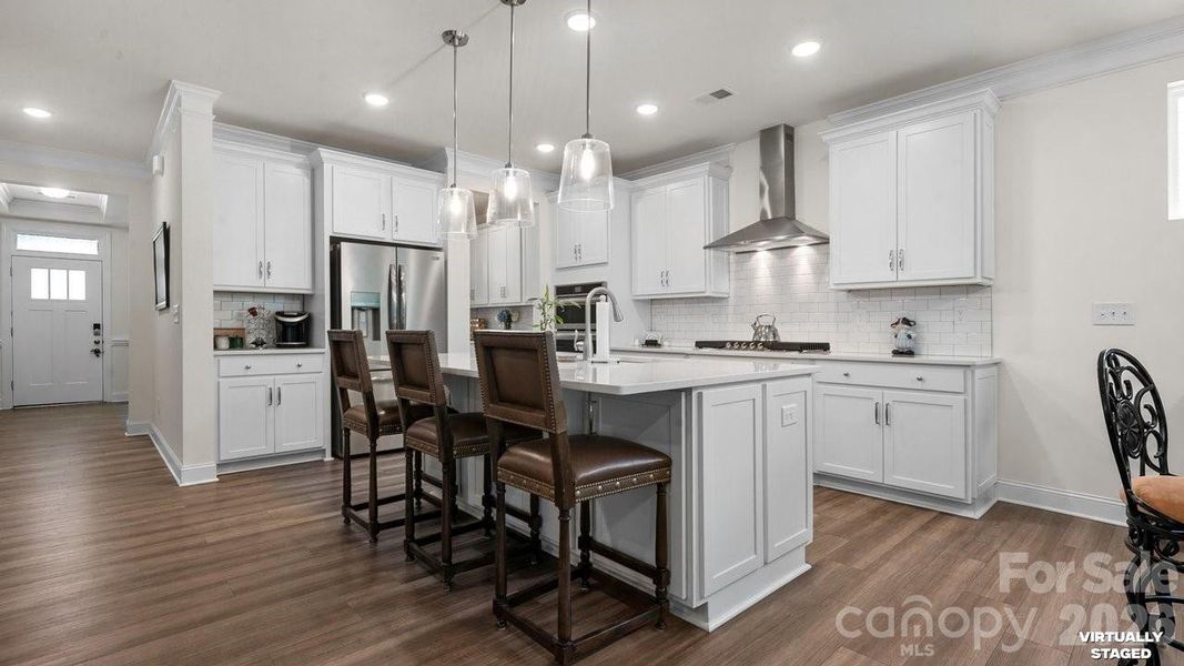 Furnished interior view inside a new home in Winterlake, Gastonia (Image 11).