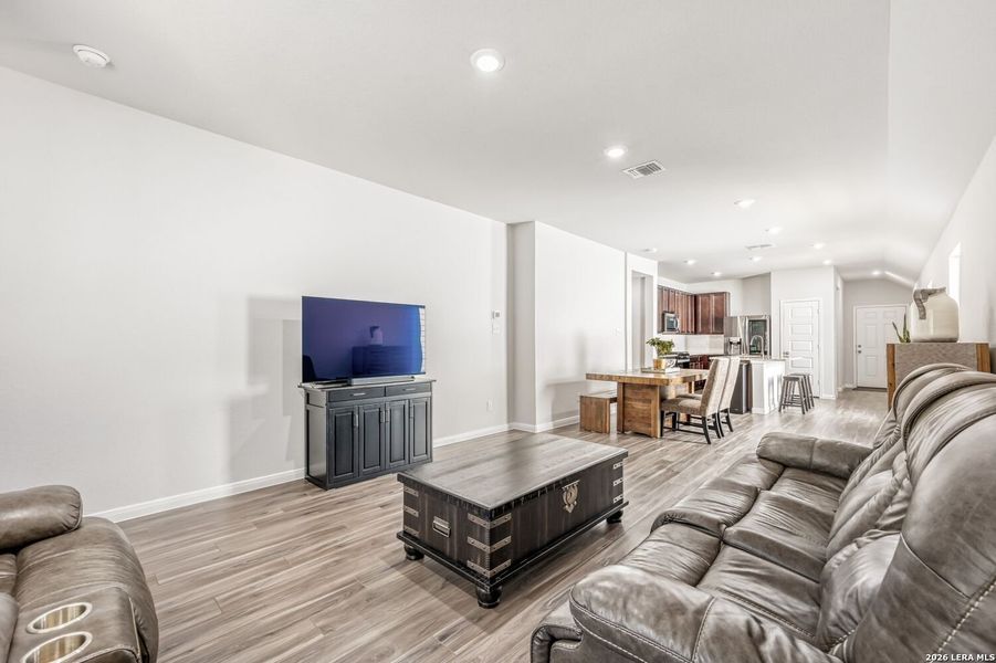 Furnished interior view inside a new home in Timber Creek, San Antonio (Image 17).