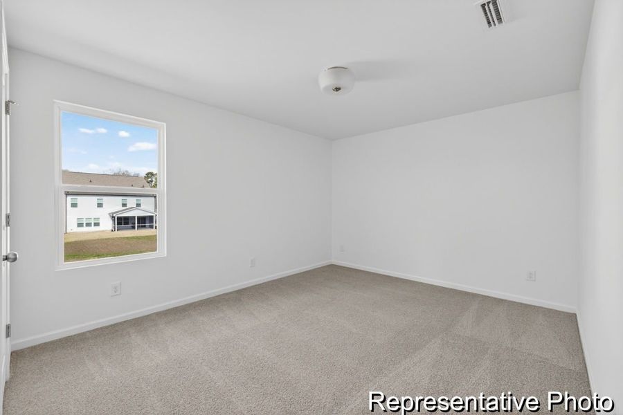 Spacious, unfurnished interior of a new home in Nathans Ridge, Lillington (Image 26).