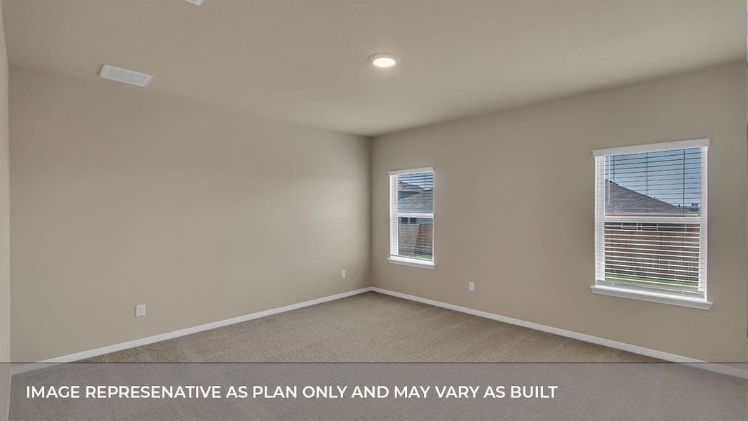 Representative unfurnished interior of a home built from the The Quincy by D.R. Horton in Rosenbusch Ranch, Leander (Image 14).