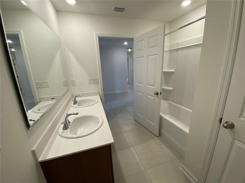 Furnished interior view inside a new home in Somerset - Executive Series, Palm Coast (Image 9).