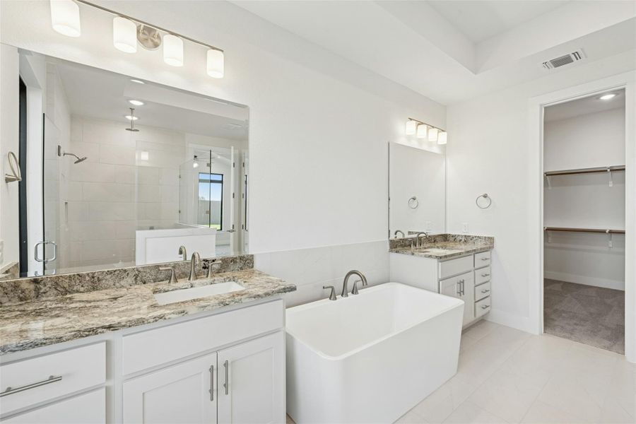 Furnished interior view inside a new home in Riverstone, Georgetown (Image 9).