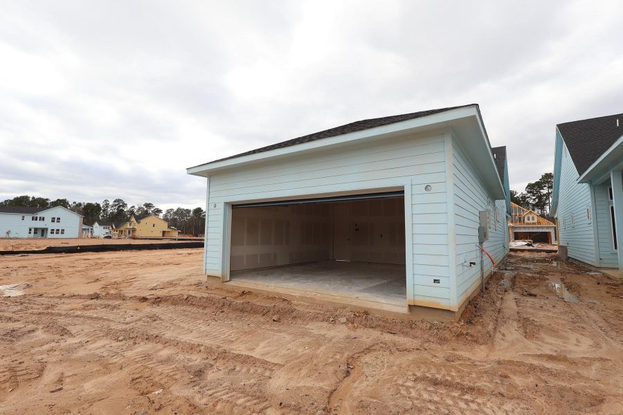 In-progress construction of a new home in Two Step Farm 42', Montgomery, TX (Image 13).