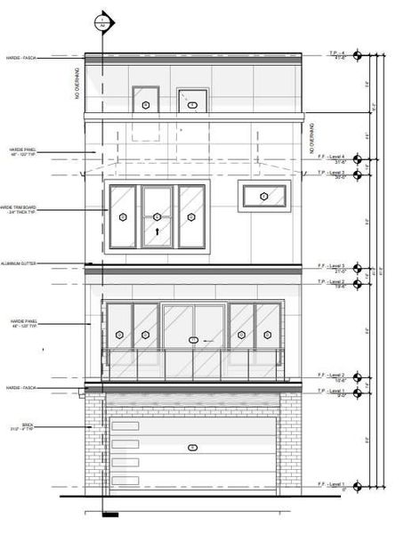 Exterior rendering of this home design in , Houston, TX (Image 6). Exterior rendering of this home design in , Houston, TX (Image 6).