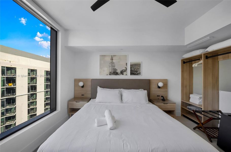 Furnished interior view inside a new home in , Miami (Image 14). Furnished interior view inside a new home in , Miami (Image 14).