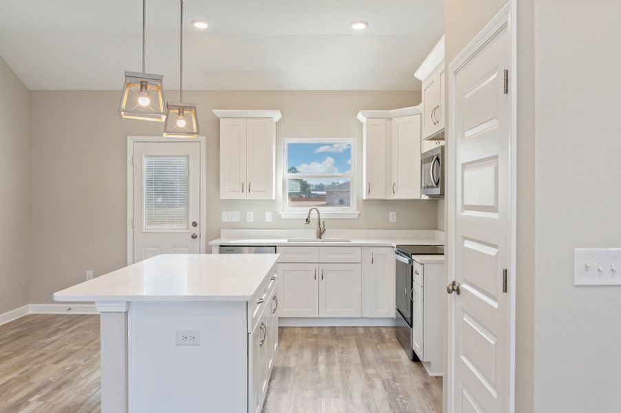 Representative furnished interior of a home built from the Adeline by CJL Homes in Oak Hollow, Crestview (Image 6).