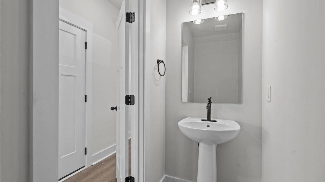 Furnished interior view inside a new home in Gresham Station, Simpsonville (Image 5).