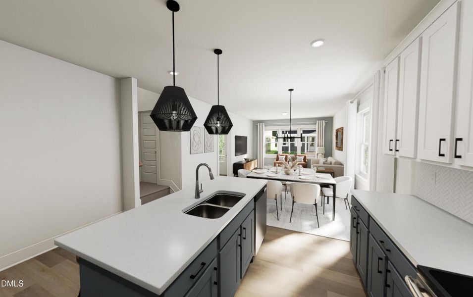 1st floor layout rendering