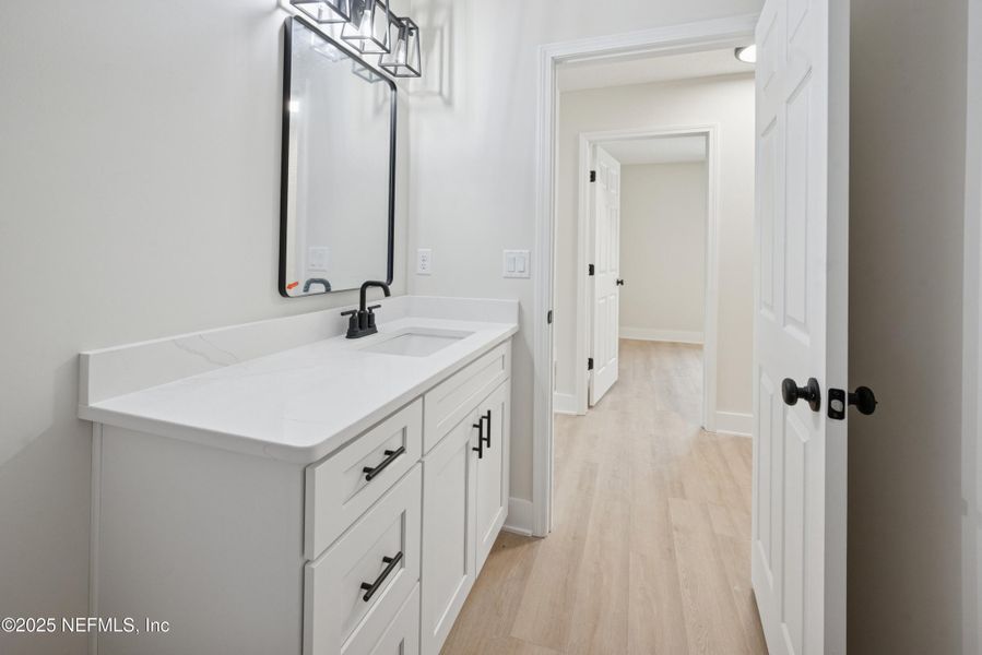 Furnished interior view inside a new home in , Florahome (Image 11).