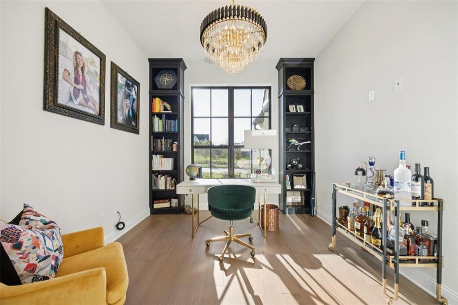Furnished interior view inside a new home in , Frisco (Image 12).