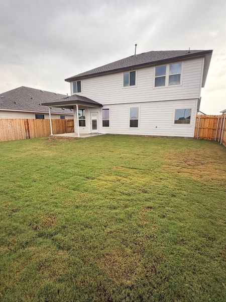 Exterior details and patio area of a home in Southern Pointe, College Station (Image 3).